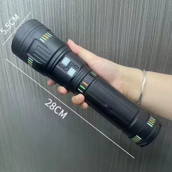 Ліхтар YEMAO YM-G600 TG 60W, 4x181350, Power Bank, ЗУ Type-C, zoom, кейс