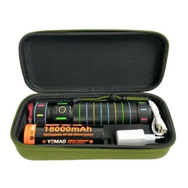 Ліхтар YEMAO YM-G634 TG 30W, 1x401350, Power Bank, ЗУ Type-C, zoom, кейс