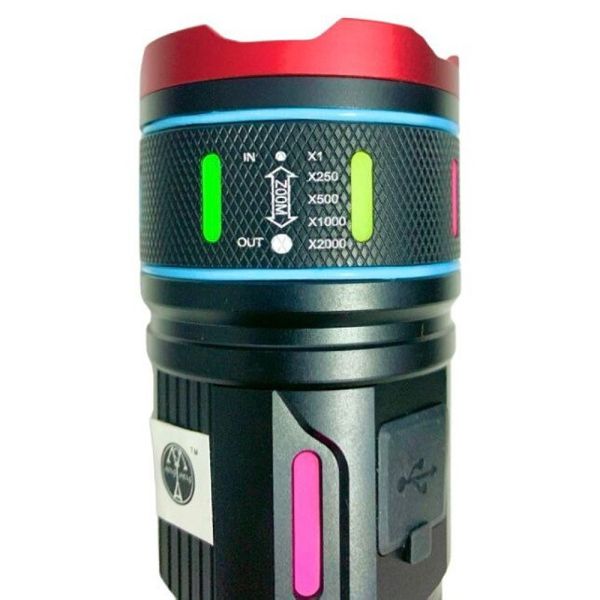 Ліхтар YEMAO YM-G634 TG 30W, 1x401350, Power Bank, ЗУ Type-C, zoom, кейс