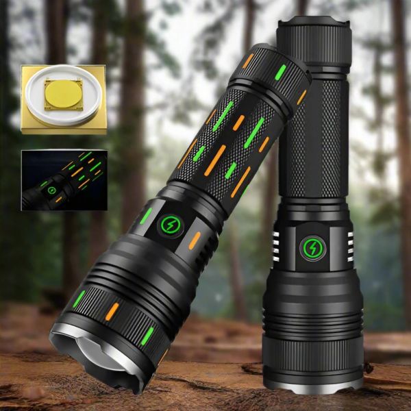 Ліхтар YEMAO YM-G66Y TG 30W, 1x32850, Power Bank, ЗУ Type-C, zoom