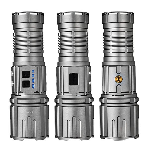 Ліхтар YEMAO YM-G920 TG 30W, 1x40700, Power Bank, ЗУ Type-C, zoom, функція лампи
