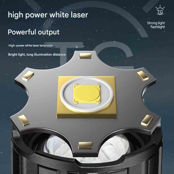 Ліхтар YEMAO YM-G920-2 TG 30W, 1x401350, Power Bank, ЗУ Type-C, zoom, функція лампи