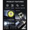 Ліхтар YEMAO YM-G931 TG 30W+COB, 1x40700, Power Bank, ЗУ Type-C, zoom
