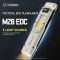 Ліхтар YEMAO YM-M28 2XPL+COB(White+Red)+UV, Li-Ion акумулятор, ЗУ Type-C, кліпса
