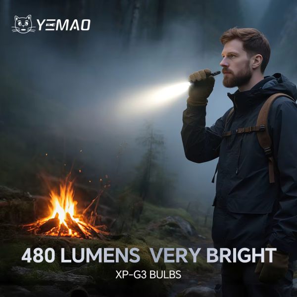 Ліхтар YEMAO YM-M91 XPG, 1x10280, ЗУ Type-C, 6-in-1 multitool