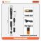 Ліхтар YEMAO YM-M91 XPG, 1x10280, ЗУ Type-C, 6-in-1 multitool
