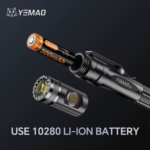Ліхтар YEMAO YM-M91 XPG, 1x10280, ЗУ Type-C, 6-in-1 multitool