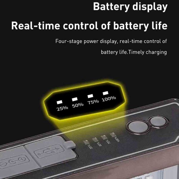 Ліхтар налобний YEMAO YM-T102 TG+SMD(White+Red), Li-Ion акумулятор, ЗУ Type-C, Internal battery, zoom