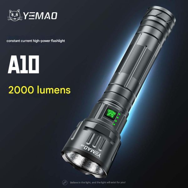 Ліхтар YEMAO YM-A10 P70, 1x33140, ЗУ Type-C, 3 фільтри, ковпачок