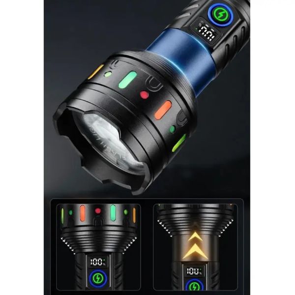Ліхтар YEMAO YM-G705-2 TG, 1x33140, Power Bank, ЗУ Type-C, zoom