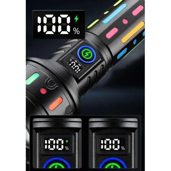 Ліхтар YEMAO YM-G705-2 TG, 1x33140, Power Bank, ЗУ Type-C, zoom