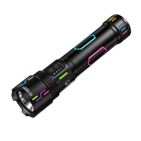 Далекобійний ліхтар YEMAO YM-G640Y, 4000LM, акумулятор 33140 (15000 mAh), чохол, блок живлення