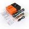 Тактичний ліхтар YEMAO YM-F337X, 3500LM, акумулятори 18650 + 18350 (3200 + 1500 mAh), бокові світлодіоди (червоний, синій, зелений