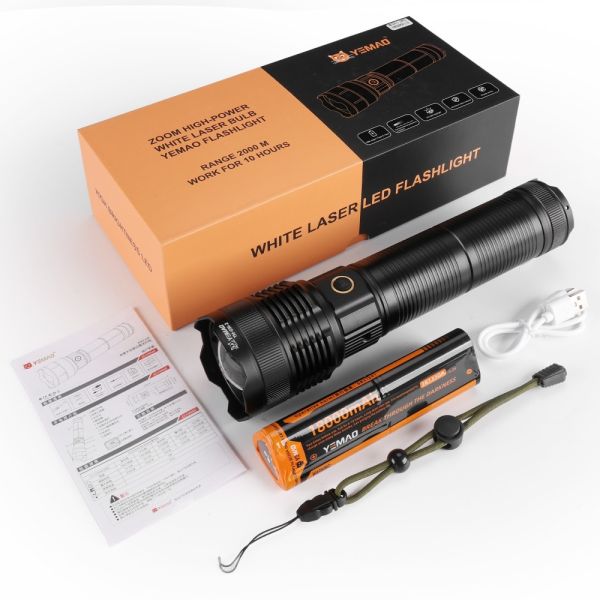 Ліхтар YEMAO YM-G34-2 TG 30W, 1x381350, Power Bank, ЗУ Type-C, zoom