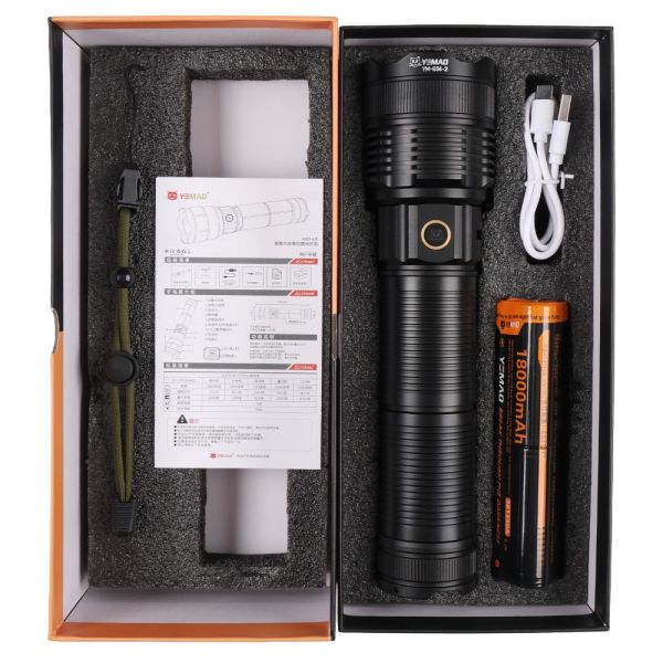 Ліхтар YEMAO YM-G34-2 TG 30W, 1x381350, Power Bank, ЗУ Type-C, zoom
