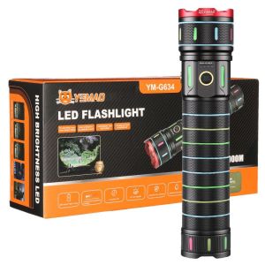 Ліхтар YEMAO YM-G634 TG 30W, 1x401350, Power Bank, ЗУ Type-C, zoom, кейс