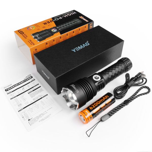 Ліхтар YEMAO YM-G238 TG 50W, 1x26800, ЗУ Type-C, zoom