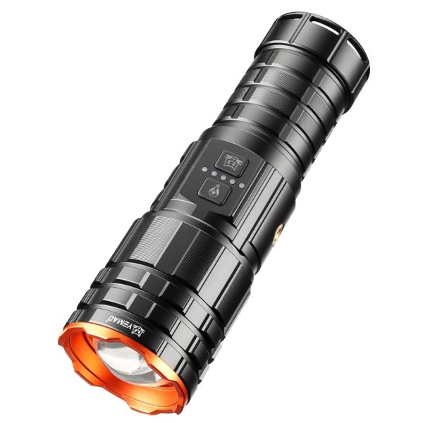 Ліхтар YEMAO YM-G521 TG 30W, 1x40700, Power Bank, ЗУ Type-C, zoom, функція лампи