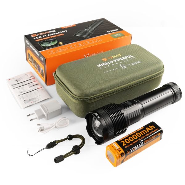 Ліхтар YEMAO YM-G647 TG 60W, 1x451350, Power Bank, ЗУ Type-C, zoom, кейс