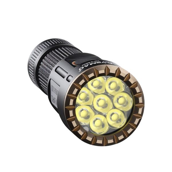 Тактичний ліхтар YEMAO YM-F883X, 3000LM, акумулятори 18650 + 18350 (3200 + 1500 mAh)