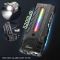 Ліхтар YEMAO YM-A200-3SLWAV4+SST36+RGB, Li-Ion акумулятор, ЗУ Type-C, магніт