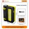Ліхтар YEMAO YM-B70-XTE+COB(white+red+blue), Li-Ion акумулятор, Power Bank, ЗУ Type-C, магніт, IPX4