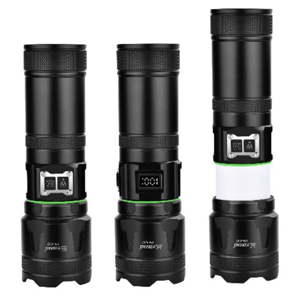 Ліхтар YEMAO YM-G37-TG-30W, 1x40700, Power Bank, ЗУ Type-C, zoom, функція лампи, IP66