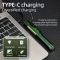 Ліхтар YEMAO YM-M45-XPG+COB(white+red+green), 1x14500/1xAA, ЗУ Type-C, магніт