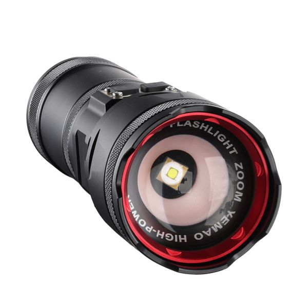 Ліхтар YEMAO YM-G37-TG-30W, 1x40700, Power Bank, ЗУ Type-C, zoom, функція лампи, IP66
