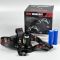 Ліхтар налобний NIGHT VISION FLUORESCENCE W668-TG, 2x18650, ЗП Type-C, zoom, Box