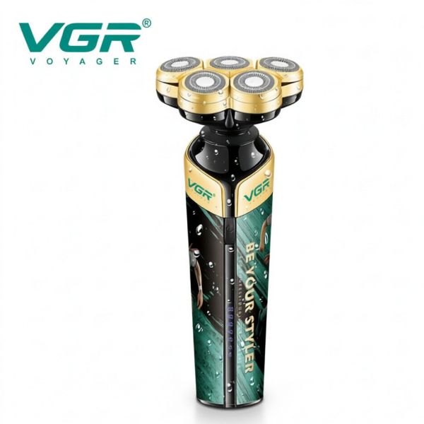 Електробритва VGR V-330, роторна, IPX5