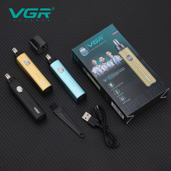 Тример для носа VGR V-629 GOLD
