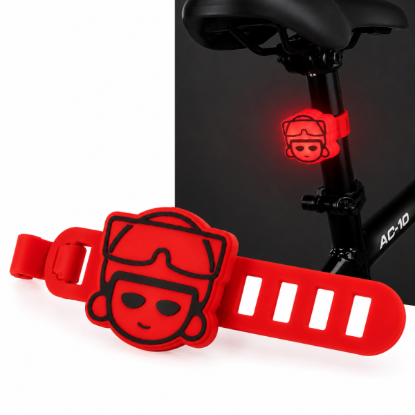 Велоліхтар STOP 602-LED, Waterproof, Li-Ion акумулятор, ЗП Type-C